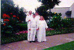 Us at our sealing in the Atlanta Temple